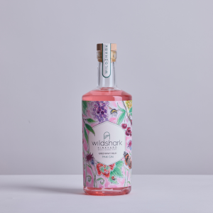 pink gin from wildshark vineyard